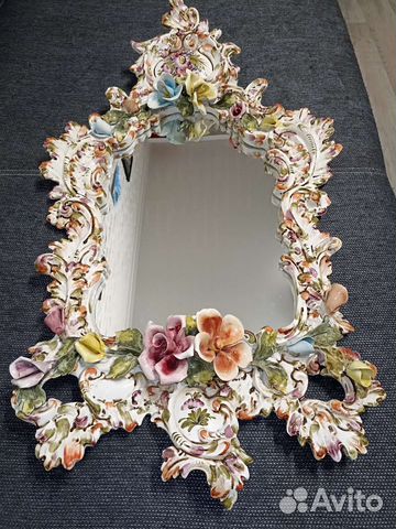 Фарфоровое зеркало