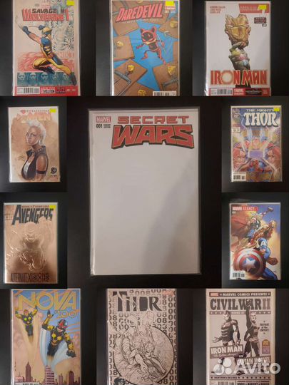 Комиксы marvel на английском