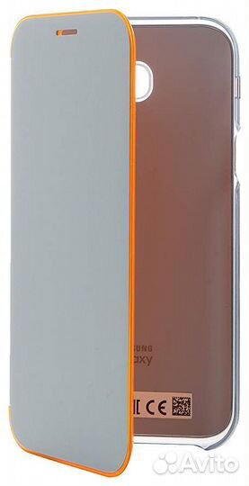 Оригинал Чехол Neon Flip на Samsung A3 (2017) Blue