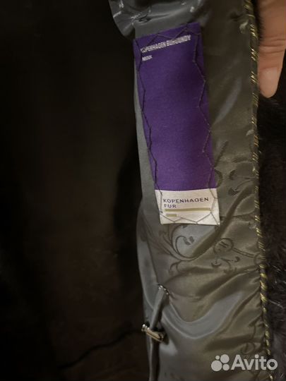 Шуба норковая