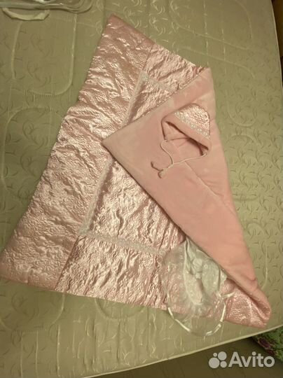 Конверт одеяло для новорожденного