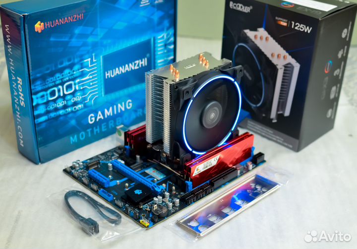 Комплект 28 потоков (E5-2680V4 +Huananzhi X99-QD4)