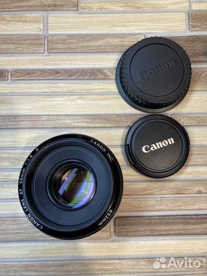 Объектив canon 50mm 1 8