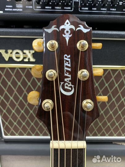 Электроакустическая гитара Crafter PK-Rose Peacock