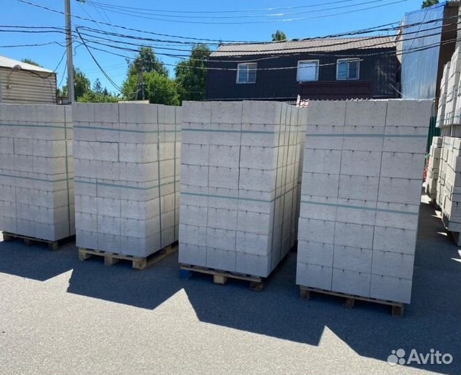 Пеплоблок М35 390х190х190