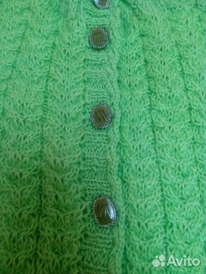 Вязаная кофточка детская 4-6 лет, ручная работа