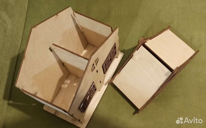 Домик чайный деревянный для творчества