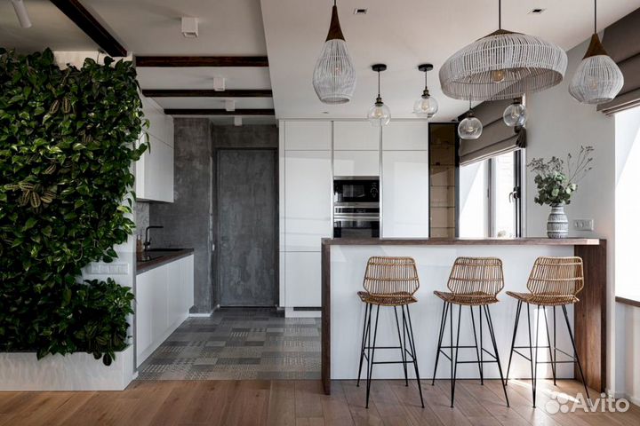 Кухня под потолок за 0 дней