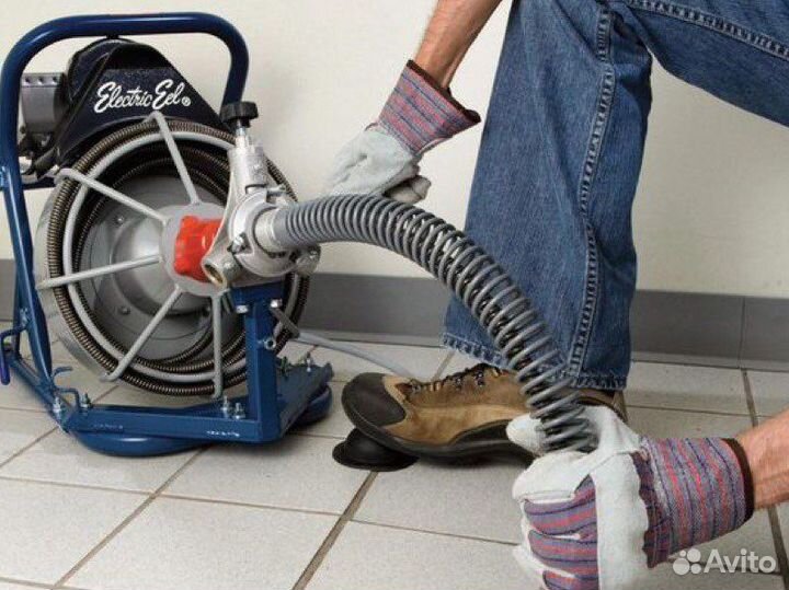 Прочистка труб канализации