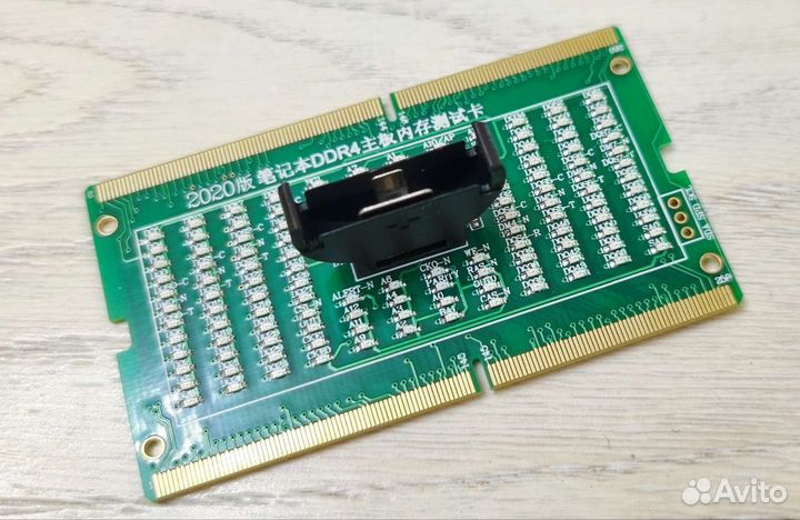 Тестер слотов памяти DDR2 DDR3 DDR4