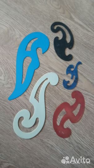 Лекало для черчения СССР