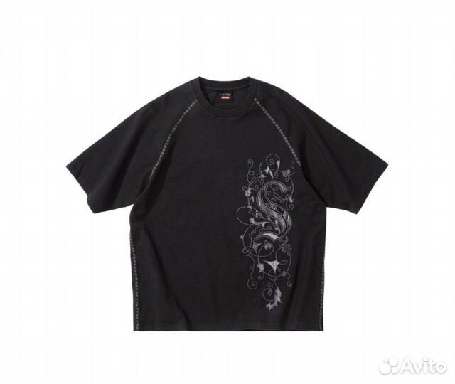 Футболка Supreme x coogi оверсайз