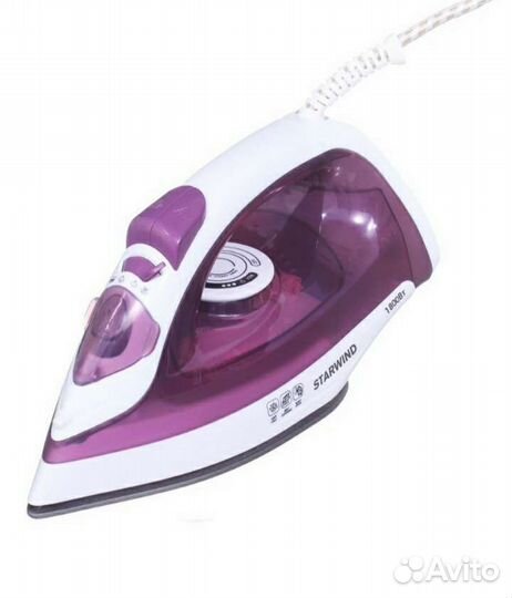 Тефлоновый Утюг с паром StarWind. Новый