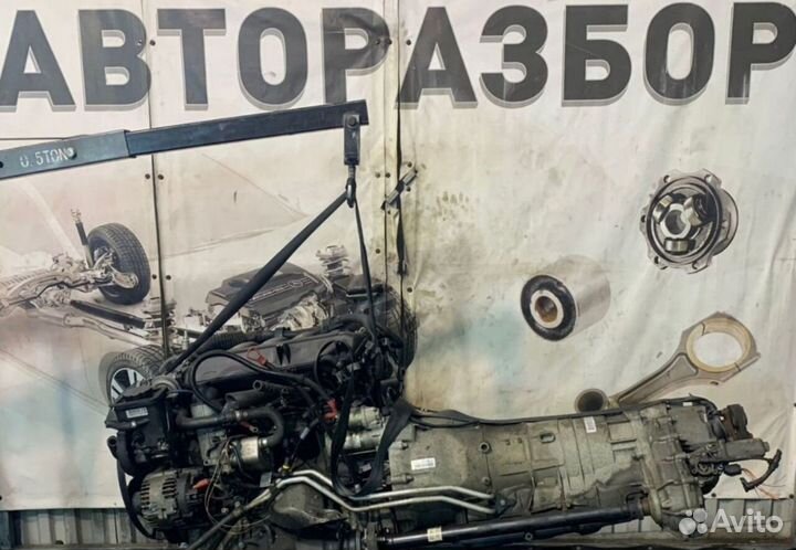 Двигатель в сборе Навесное АКПП бмв Х5 М57 306 d2