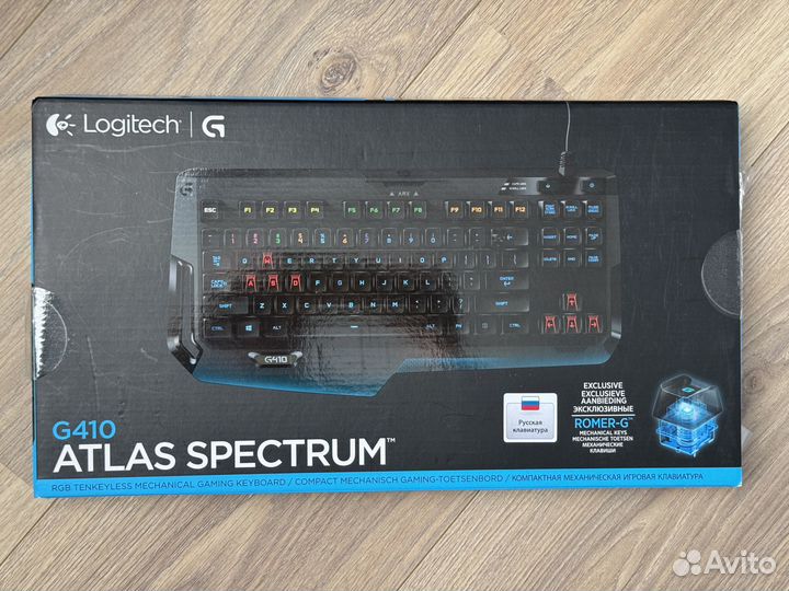 Игровая клавиатура Logitech G410 Atlas Spectrum