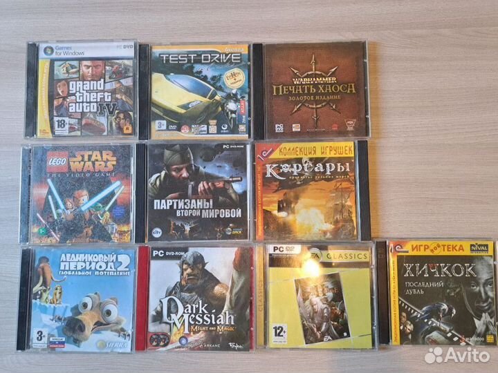 Cd диски игры