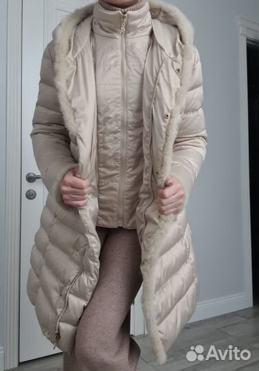 La reine blanche пуховик женский новый