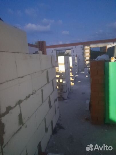 Кладка стен из газоблока