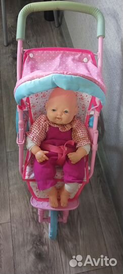 Продам коляску с кроваткрй