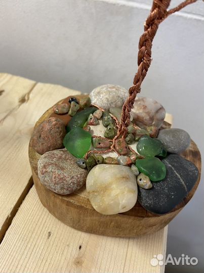 Денежное дерево декор ручная работа