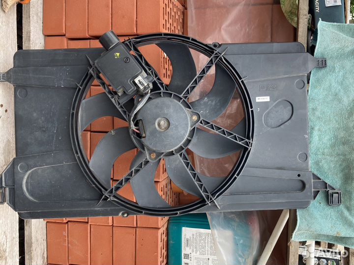 Вентилятор охлаждения ford focus 2