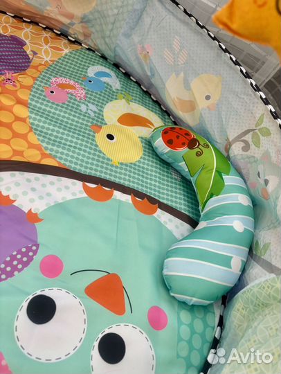 Развивающий коврик манеж для новорожденных