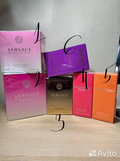 Парфюмерия Kilian, TOM ford, versace, D&G