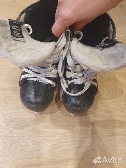 Детские хоккейные коньки bauer 31 размер