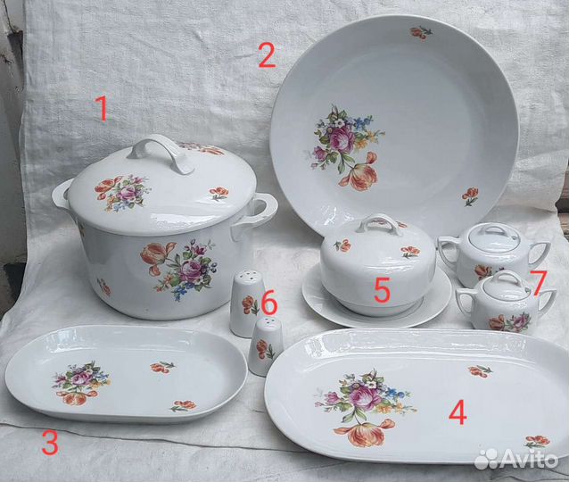 Сервиз столовый kahla гдр