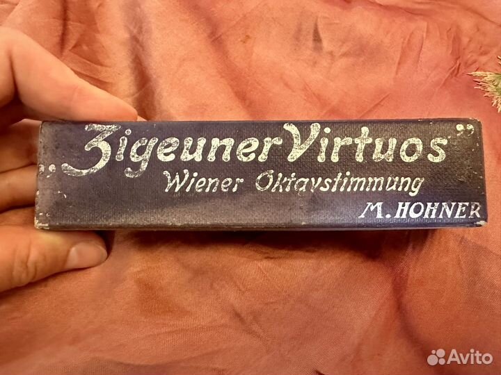 Старинная Губная гармошка 1937 M. hohner