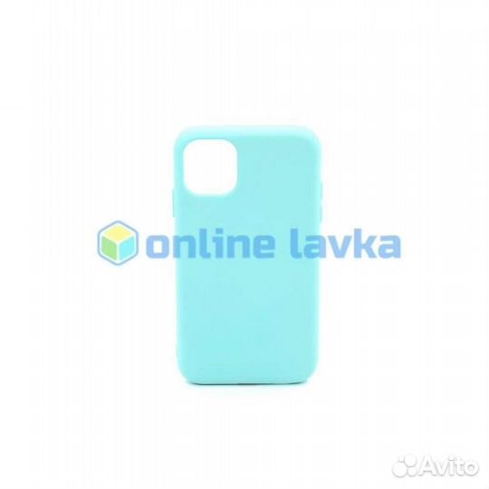 Чехол силиконовый Case для iPhone 11 Pro голубой №