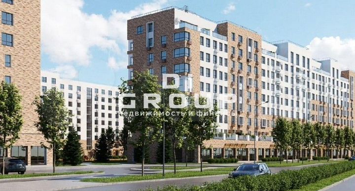 54 кв м на первой линии