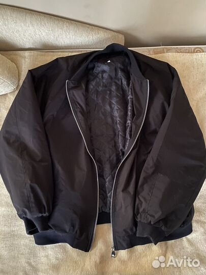 Бомбер женский оверсайз