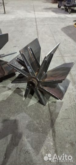 Рабочее колесо (крыльчатка) вентилятора вцп 7-40