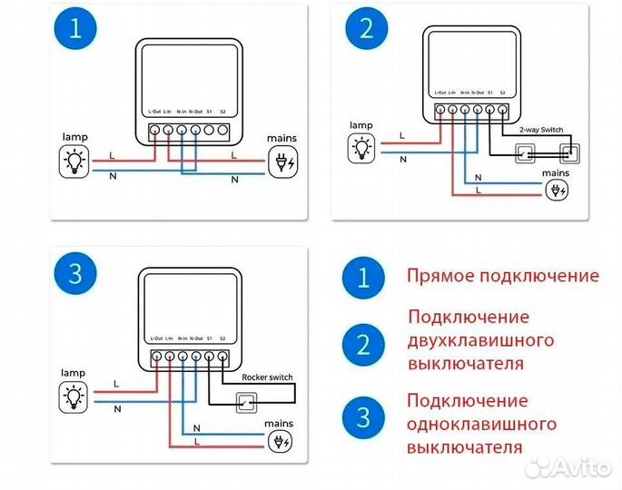 Умный дом Реле для света Алиса smart life tuya