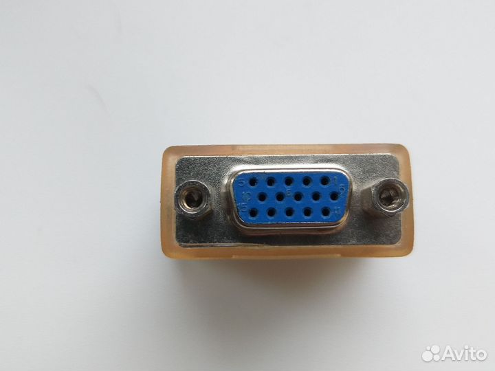 Переходник DVI-A штекер 24+5-pin на VGA 15-pin
