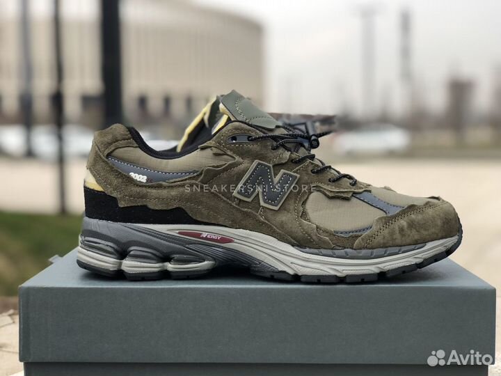 Кроссовки New Balance 2002r Dark Moss