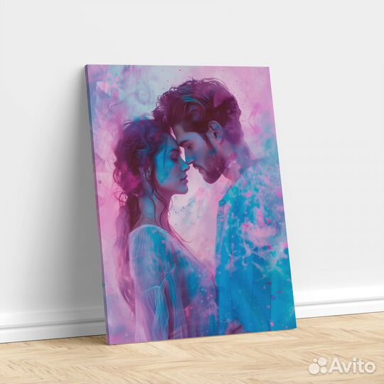 Портрет на холсте печать