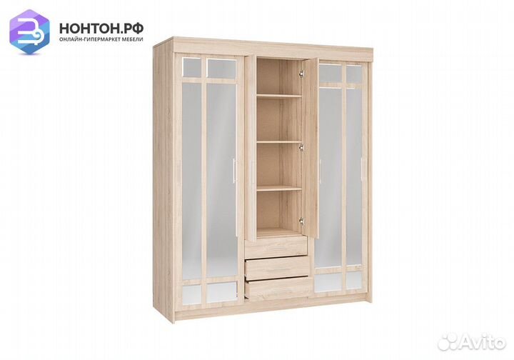 Шкаф-купе Фортуна дуб сонома
