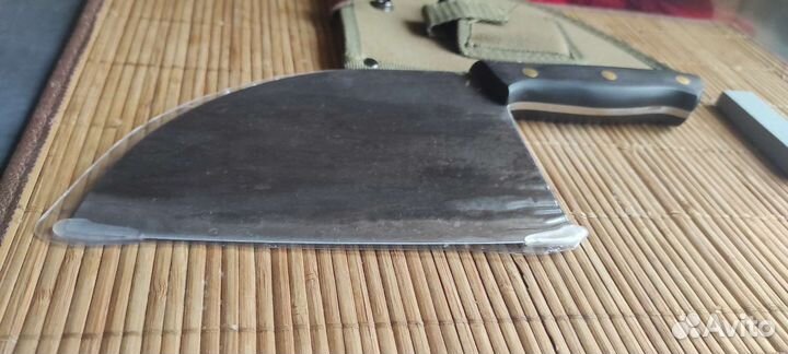 Сербский кованый нож с ножнами