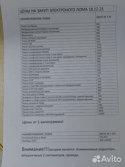 Скупка электронных плат, радиодеталей