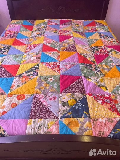 Лоскутное одеяло/плед/покрывало