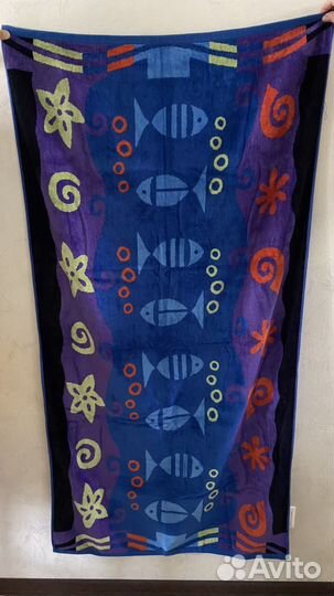 Полотенце пляжное махровое