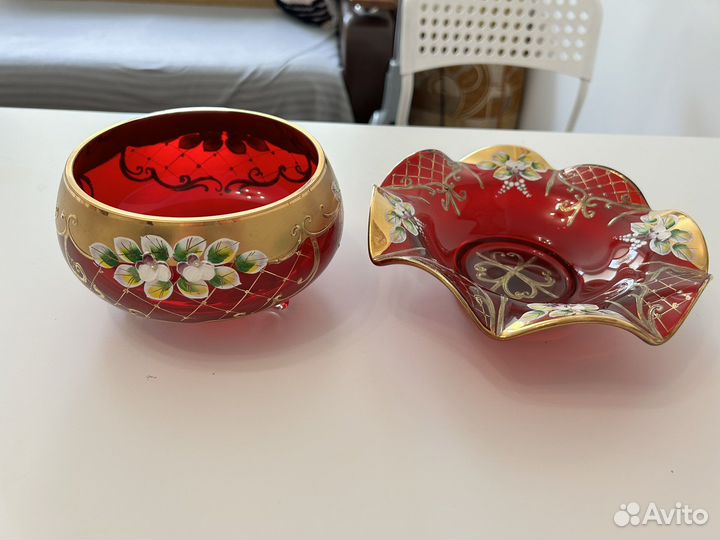 Богемия Конфетница и фруктовница