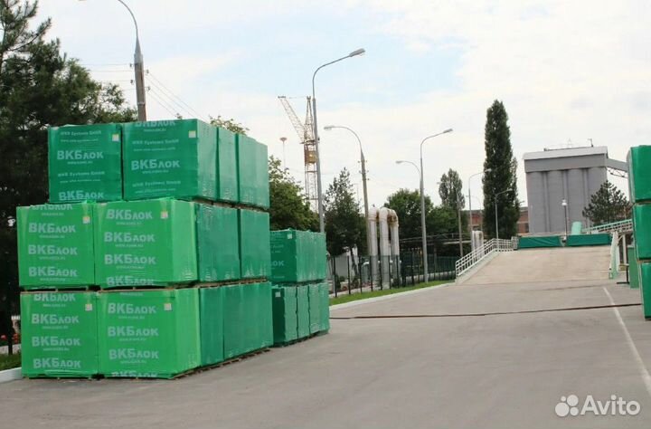 Газоблок Доставка Строительного Блока 625*200*250