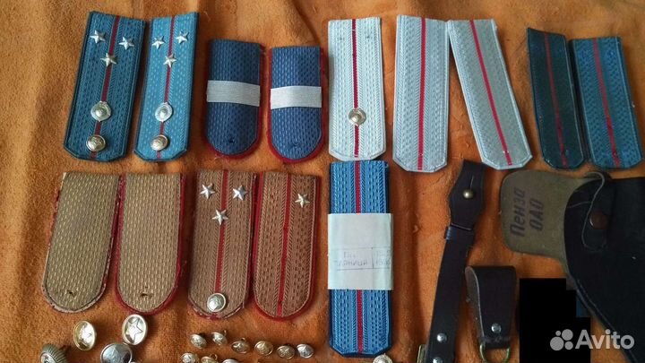 Погоны пуговицы кобура мвд СССР