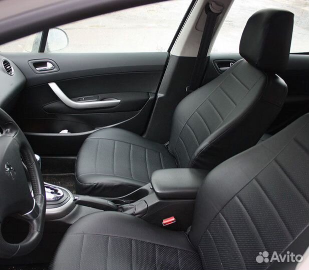 Авточехлы из экокожи в подарок оплетка на руль