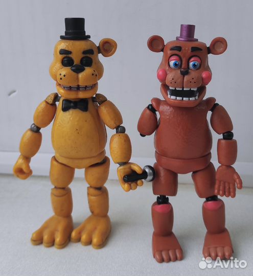 Funko fnaf Freddy и Golden Freddy+детали