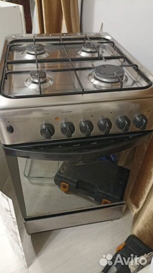 Газовая плита бу indesit