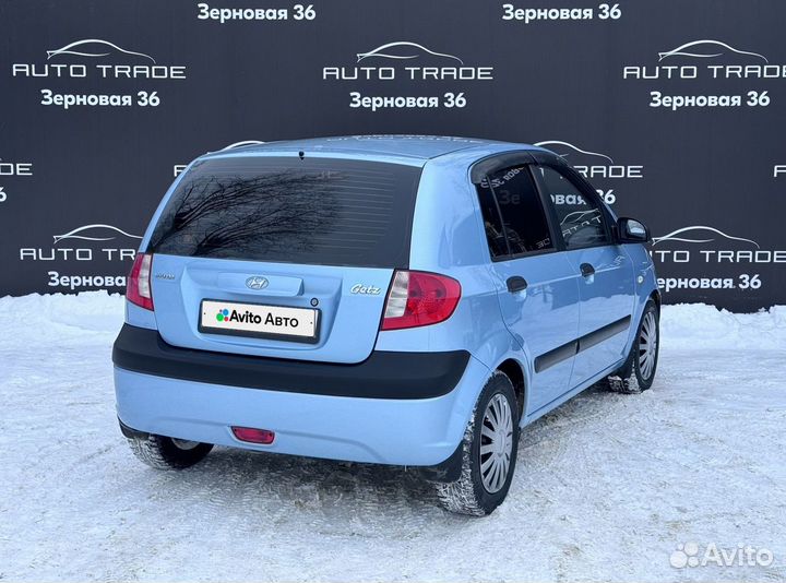 Hyundai Getz 1.4 МТ, 2006, 130 000 км